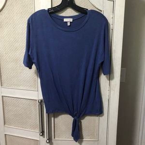 Kinross Tie Front Tee Shirt EUC